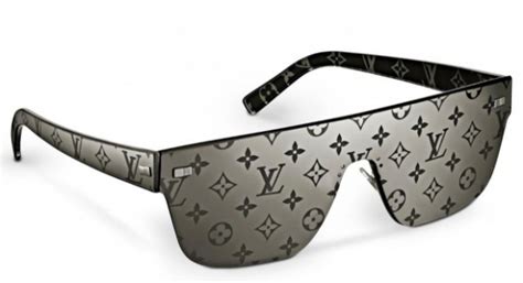 Louis Vuitton Black City Mask Monogram Sunglasses .